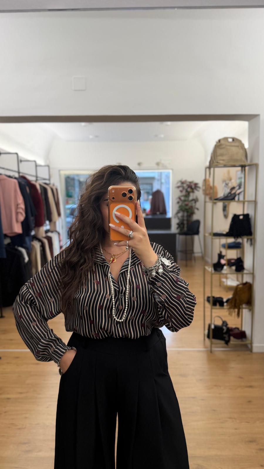 Camicia Sandra Nera