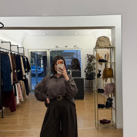 Camicia Alessia Marrone