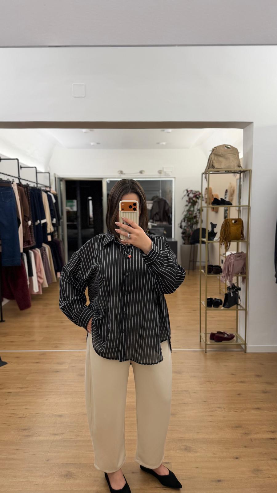 Camicia Alessia Nera