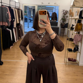 Maglia Lorenza Marrone