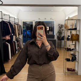 Camicia Isabella Marrone