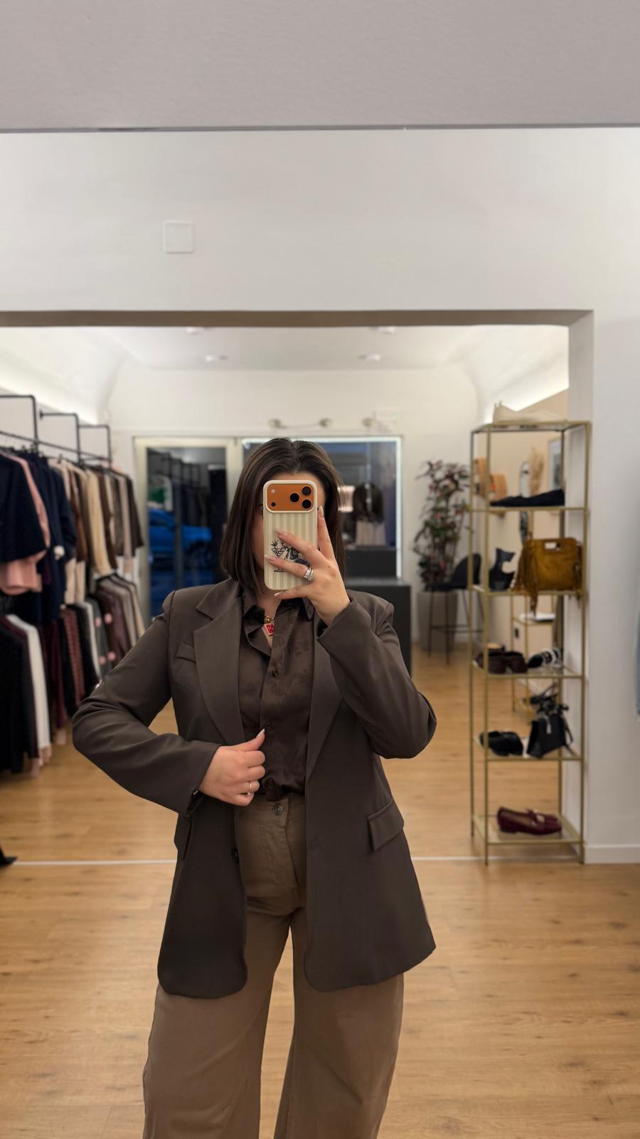 Blazer Giulia Marrone