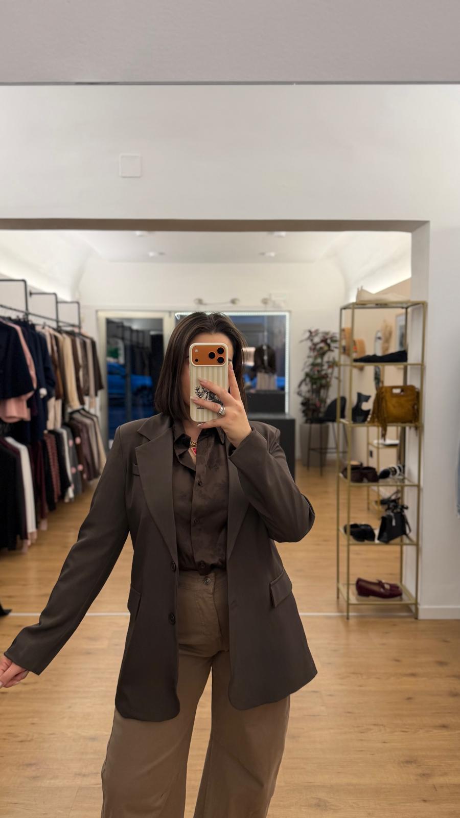 Blazer Giulia Marrone