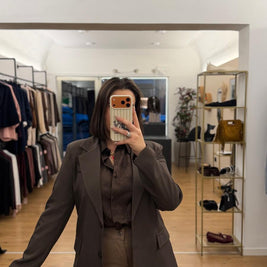 Blazer Giulia Marrone